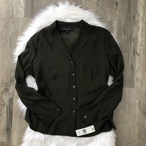 New- Lafayette 148 Silk Blouse